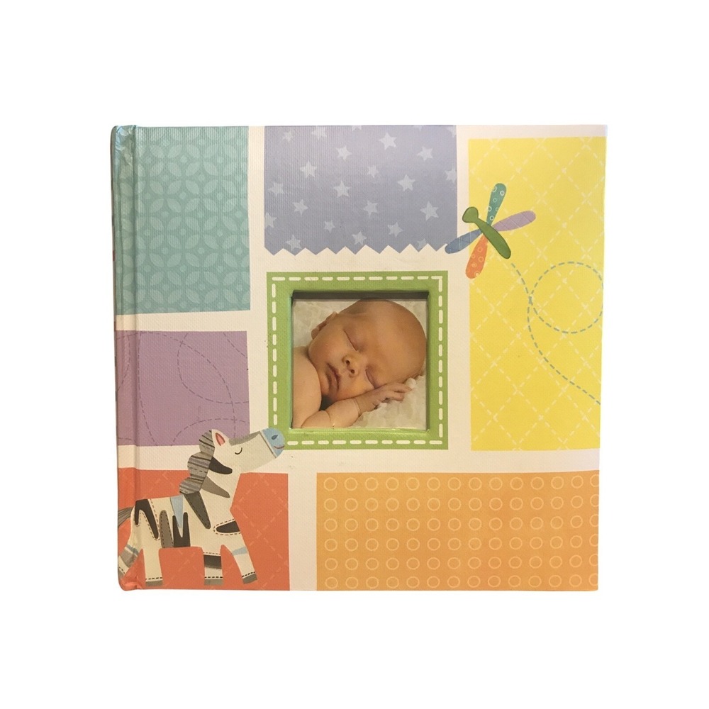 Baby Photo Album C.R. Gibson Critters,‎ Zebra, Cat, Penguin, Newborn Gift